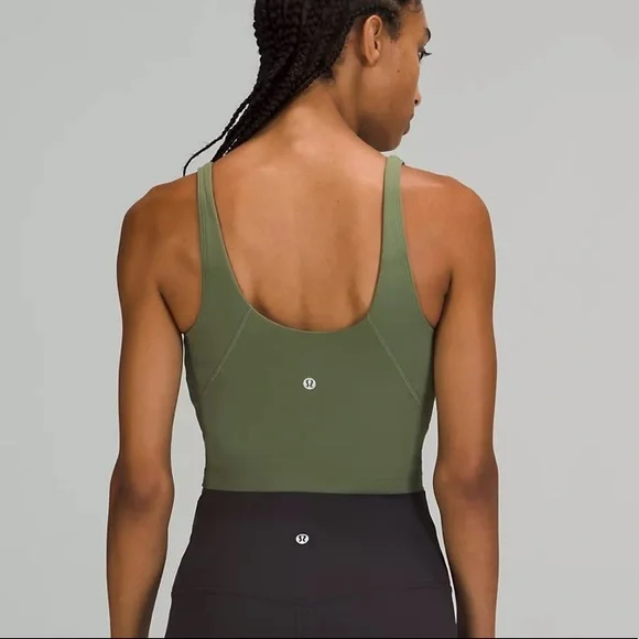 Lululemon Align Tank * Green Twill - Picture 2 of 5